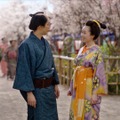 『べらぼう～蔦重栄華乃夢噺～』花魁・誰袖役の福原遥　（C）NHK