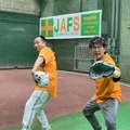 ナイツのファーストピッチセレモニー