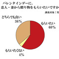 バレンタインデーに恋人・妻から贈り物をもらいたいか？