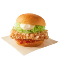「ケンタの鶏竜田バーガーピリ辛しょうが」570円