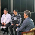 左から）アンタッチャブル（山崎弘也、柴田英嗣）、松井秀喜©フジテレビ