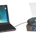 PCと接続してアナログ音源をデジタル化するイメージ