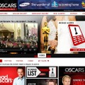 アカデミー賞公式サイト「Oscar.com」。各賞のノミネートが発表されている