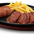 ブロンコおじさんのこだわり炭焼きがんこハンバーグ&特上厚切りハラミ（税込 3,718円）