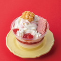 プリンケーキパフェ いちごとミルク（税込399.60円）