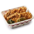 たれづけいかづくし天丼弁当（お新香付）テイクアウト960円（税込）、デリバリー1,300円（税込）