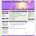 「ネットビジネスイノベーション研究コンソーシアム」サイト（画像）