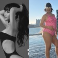 衝撃の“スイムウェア姿”で妊娠説も…韓国女性ユーチューバー、別人級ビフォー写真公開しダイエット宣言