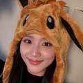 「これはマスターボール使うわ」BLACKPINK・ジスがイーブイに！“こうかはばつぐん”なキュートさ