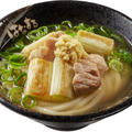 (焼きバラ海苔)生姜鶏ねぎ塩うどん(温)（小）740円、(中)930円、(大)1,150円