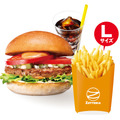 絶品ビーフバーガーランチセット　790円（通常価格940円）
