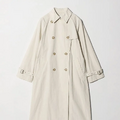 ＜ATTISESSION＞コットン ナイロン カットオフ トレンチ コート　¥47,960
