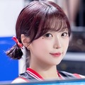 反則級の可愛さに悶絶！韓国人気チア、イ・ジュヒがシーズン終了を報告　猫耳＆赤リボン姿に注目