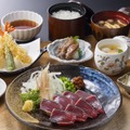 「藁焼きかつおのお楽しみ膳」（税込２,８４９円）
