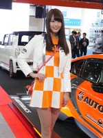 オートバックスグループブース コンパニオン(東京オートサロン2016)