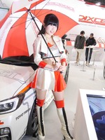 DIXCELブース コンパニオン(東京オートサロン2016)
