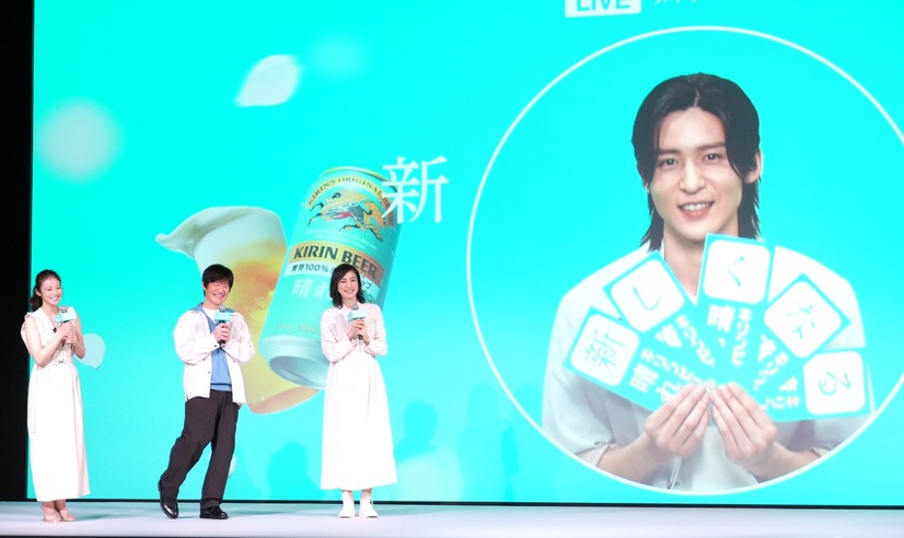 今田美桜、内村光良、天海祐希、目黒蓮【撮影：小宮山あきの】