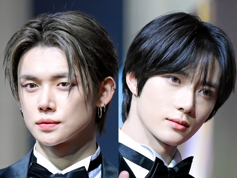 TXT・ヨンジュン＆ボムギュ、新曲『Stick With You』振り付けを先行公開！“無限大”サインに注目