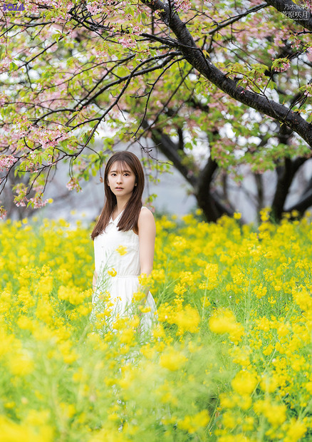 乃木坂46・菅原咲月、ノースリーブでしっとり！『ボム』表紙＆ロングインタビューに登場