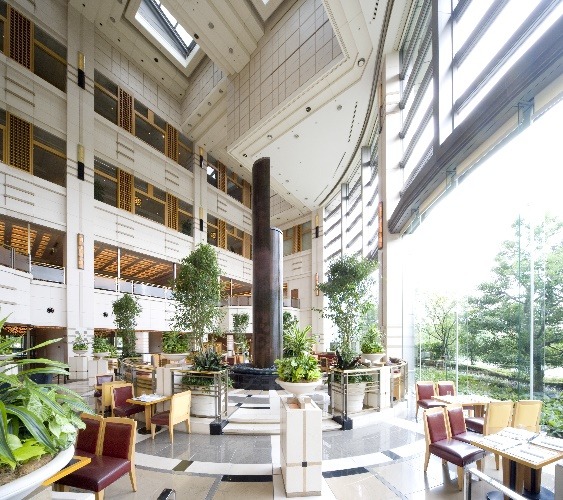 会場のブフェ＆ラウンジ「ザ パーク」