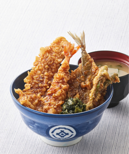 「たれづけあじわい天丼（みそ汁付）」1,090円（税込）