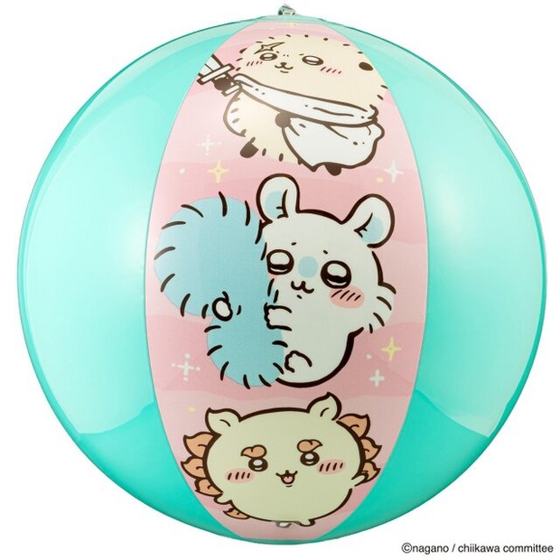 「ちいかわ」夏のレジャー向け新商品が本日4月10日11時より発売！うきわや晴雨兼用折傘、オモテウラ楽しめるコースター全22種も