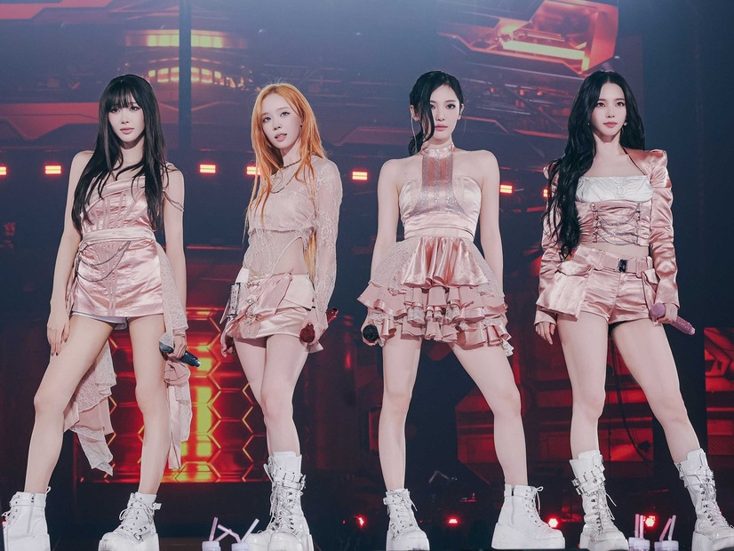 aespa、初ドームツアーが大阪で開幕！アニメ「キルアオ」OP曲のパフォーマンスを初披露