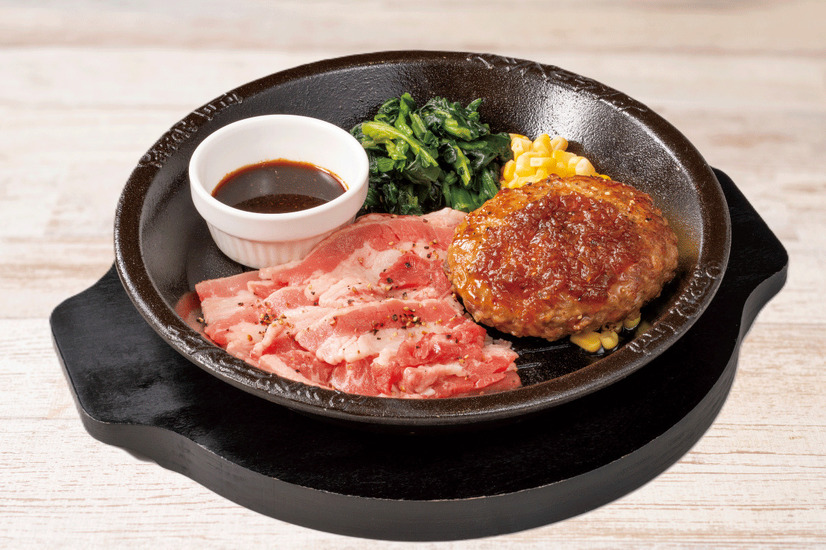 カルビ＆ハンバーグ