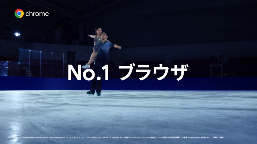 世界を魅了した“りくりゅうペア”がGoogleの新CMに出演！