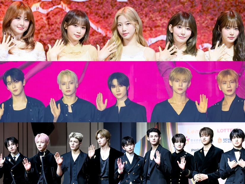 INI・TXT・&TEAM・LE SSERAFIMなど“超豪華”な顔ぶれ！日本でも生配信の「人気歌謡 ON THE GO」出演者公開