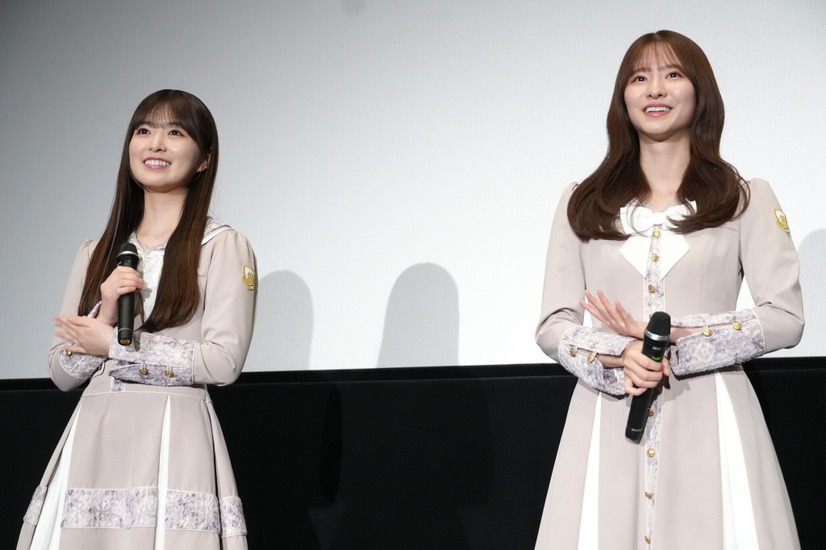 乃木坂46・小川彩、菅原咲月【撮影：小宮山あきの】