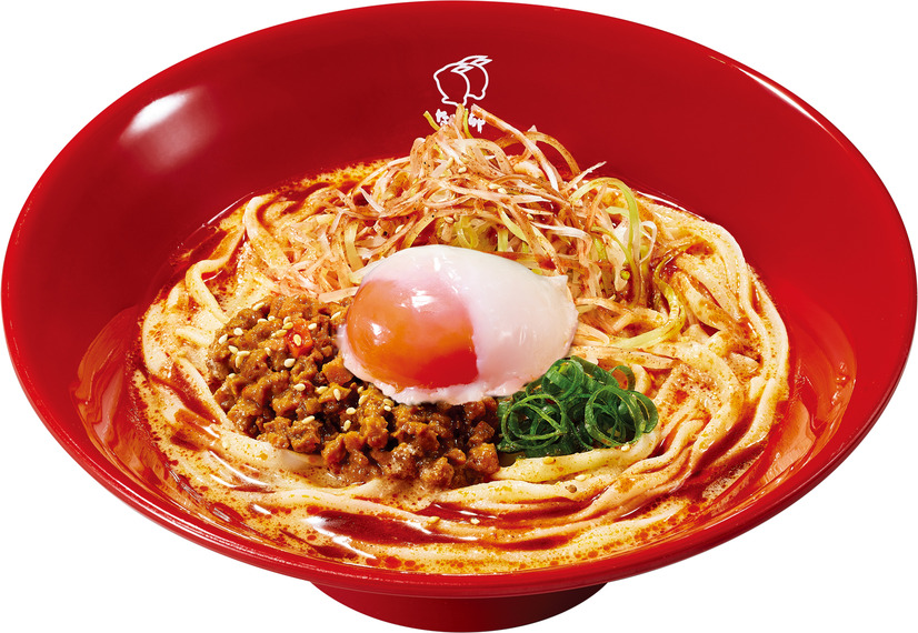 温たま痺辛麻辣冷やし担々うどん