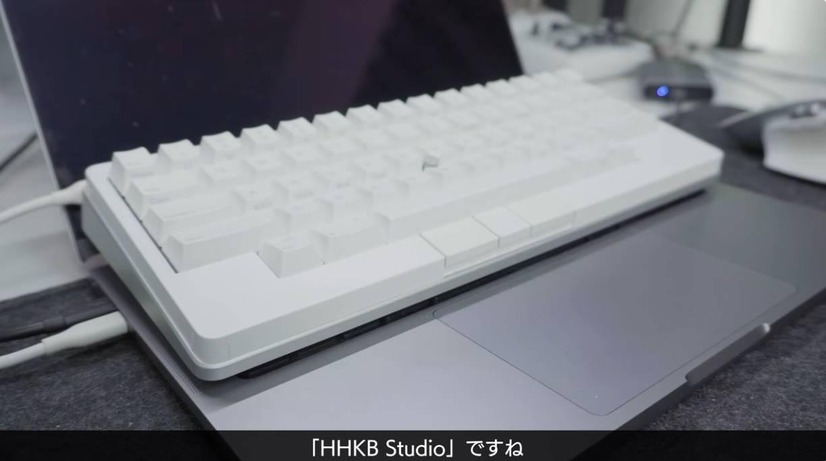 Type Sticksを使った尊式スタイルでHHKB Studioを使用（C）miDen