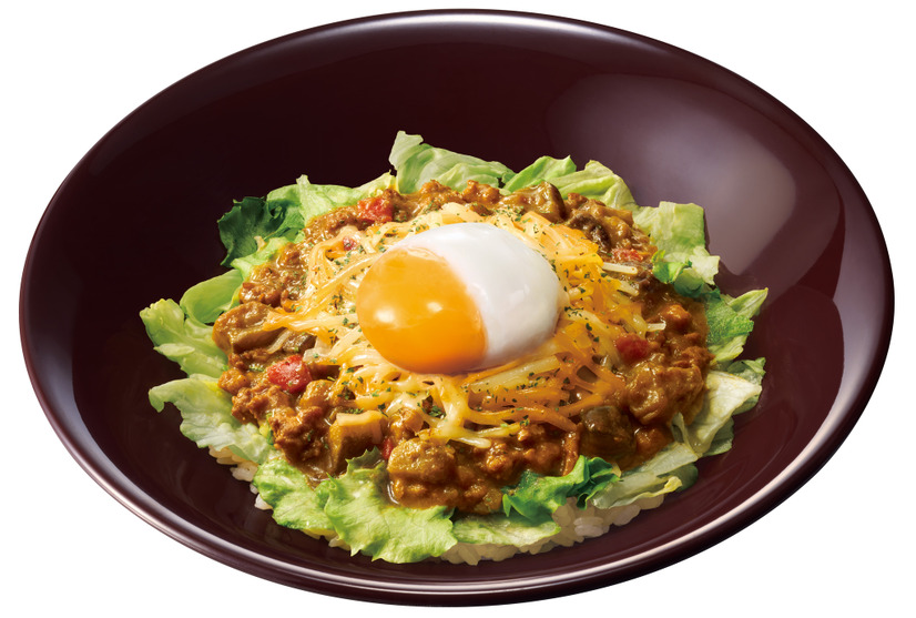 チーズスパイシーキーマカレ―丼