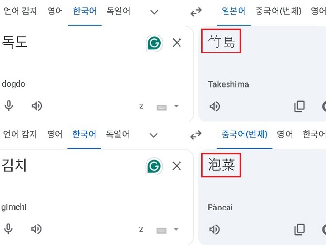「独島→竹島」「キムチ→泡菜」Google翻訳は適切か　「必ず正すべき」と大学教授