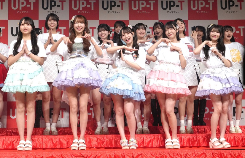 「UP-T×AKB48 Group新CM発表会」【撮影：小宮山あきの】