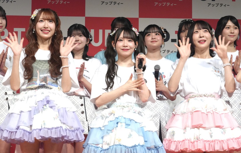 「UP-T×AKB48 Group新CM発表会」【撮影：小宮山あきの】