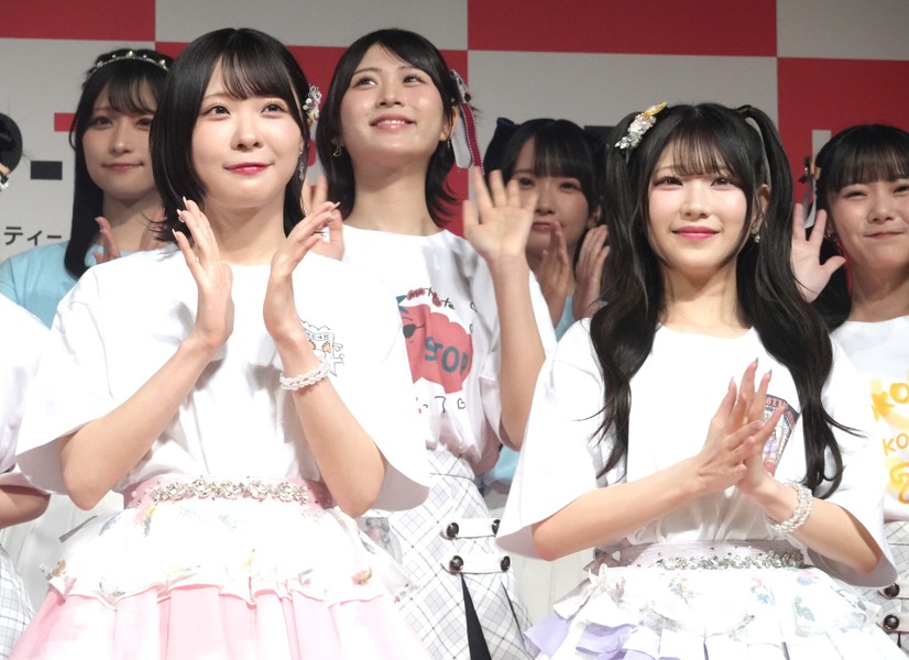 「UP-T×AKB48 Group新CM発表会」【撮影：小宮山あきの】