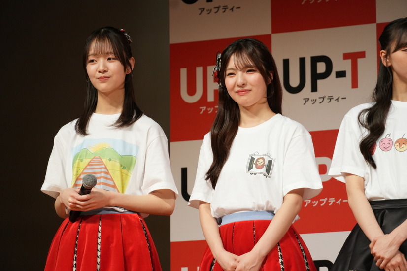 「UP-T×AKB48 Group新CM発表会」【撮影：小宮山あきの】