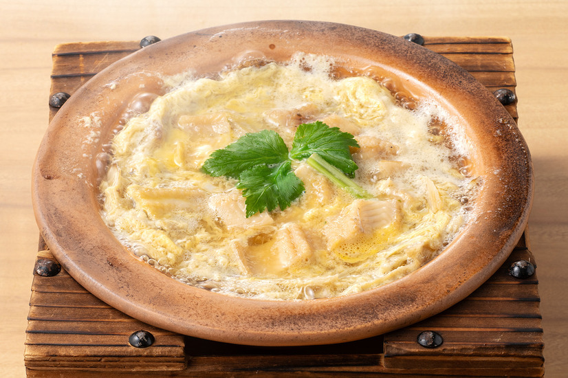 「新ごぼうと穴子の柳川鍋」（650円）