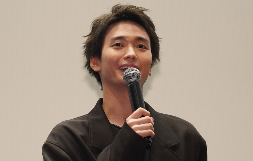 青木柚【写真：竹内みちまろ】