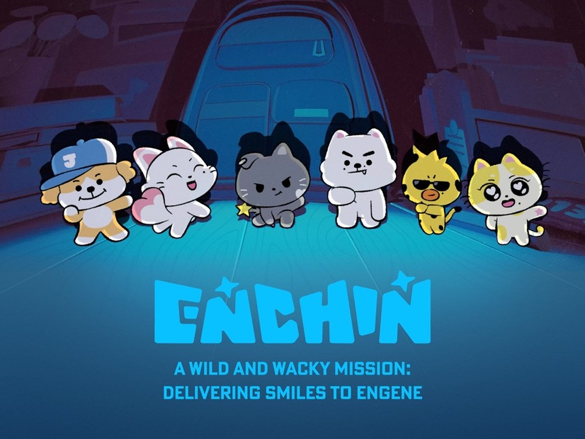 ENHYPEN、公式キャラクター「ENCHIN」のポップアップがソウルで開幕！初日からファン殺到で大盛況