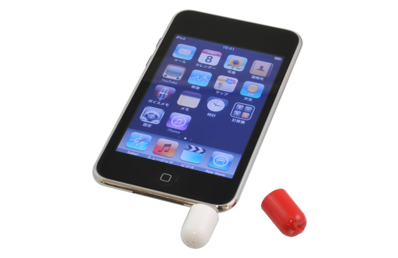第2世代iPod touchでの利用イメージ