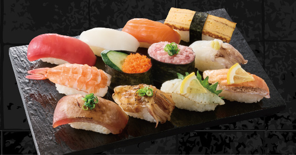 炎の炙り食べ比べ盛り 『塩レモン・焦がし醤油』（税込970円）