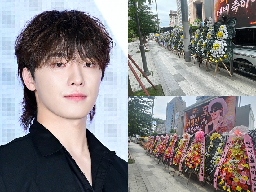 SEVENTEEN・ディノの初ソロに“葬式の花”デモ、怒ったファンは祝花で対抗　韓国で起きたカオスな応援合戦