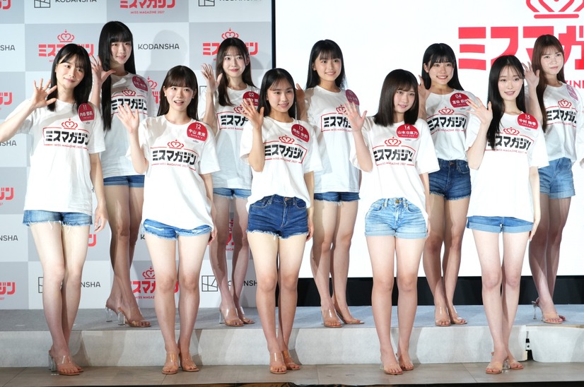 ミスマガジン2027 ベスト20【撮影：小宮山あきの】