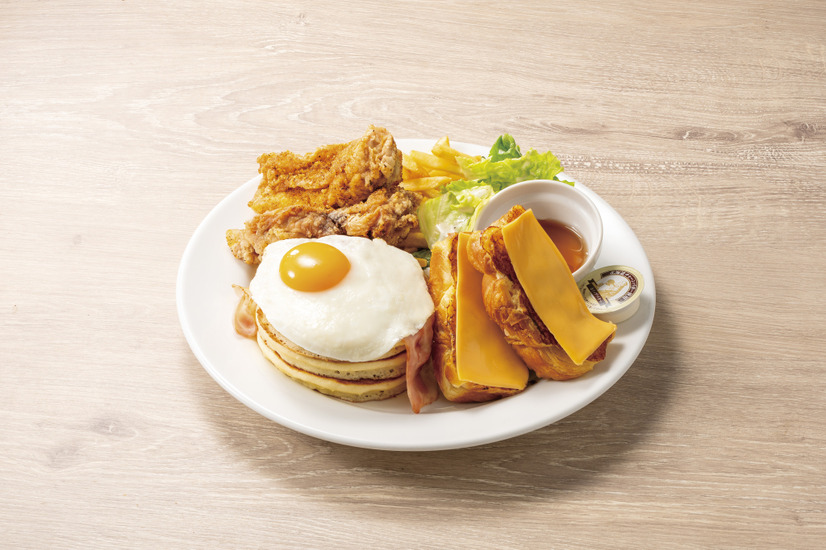 D‘ｓアメリカンデラックスプレート2,220円(税込2,442円)