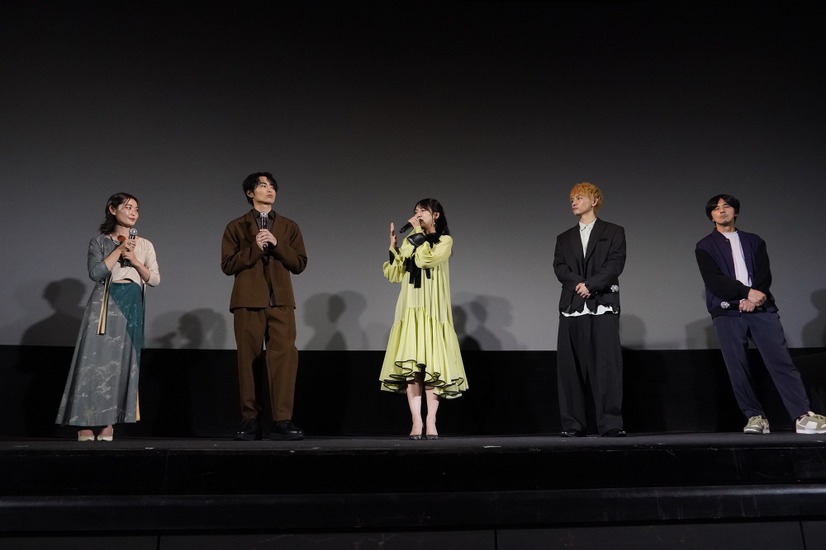 映画『シーシュポスたちのまなざし』（公開中）の公開記念舞台挨拶【写真：竹内みちまろ】