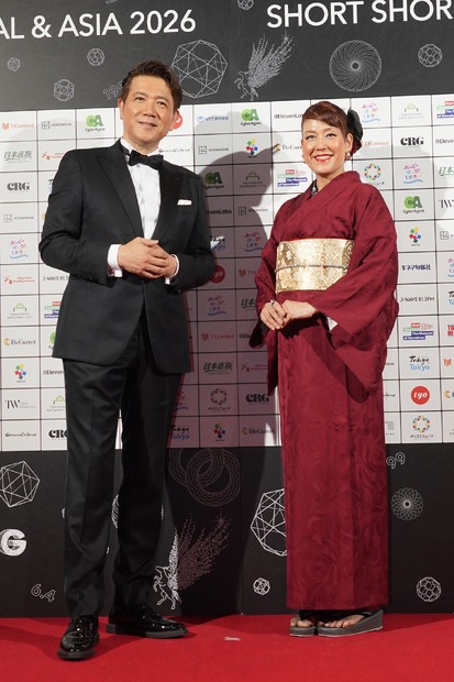 別所哲也、LiLiCo【写真：竹内みちまろ】