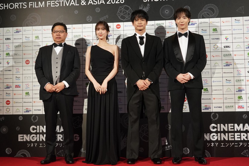 「ショートショート フィルムフェスティバル ＆ アジア」（SSFF & ASIA）レッドカーペット【写真：竹内みちまろ】